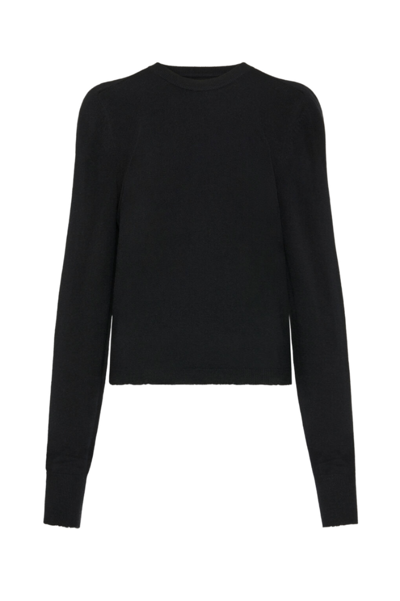 Wool knit top
