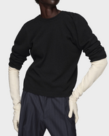 Wool knit top