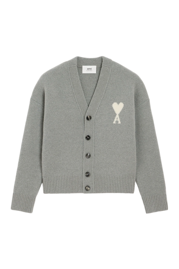 GREY ALPACA AMI DE COEUR CARDIGAN