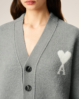 GREY ALPACA AMI DE COEUR CARDIGAN