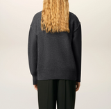 GREY WOOL AMI DE COEUR CARDIGAN