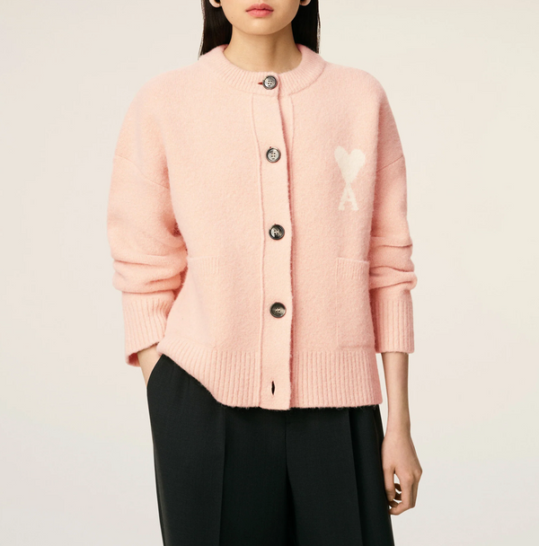 PINK ALPACA AMI DE COEUR CARDIGAN