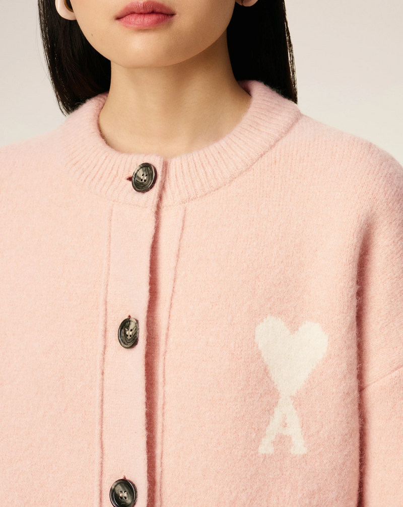 PINK ALPACA AMI DE COEUR CARDIGAN