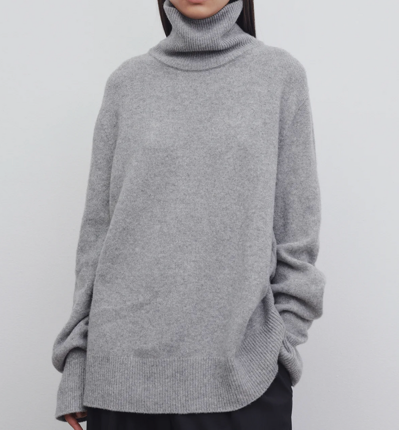 Stepny Turtleneck in Wool and Cashmere