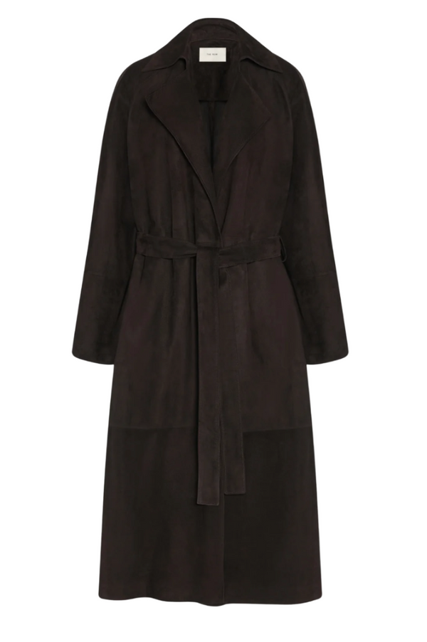 Solana Coat in Suede