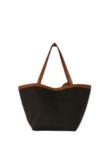 Park Tote Three Canvas Bag in Cotton and Leather