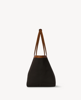 Park Tote Three Canvas Bag in Cotton and Leather