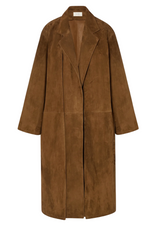 Serenis Coat in Suede