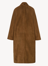 Serenis Coat in Suede