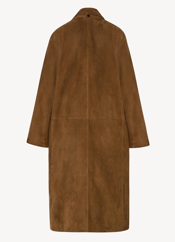 Serenis Coat in Suede