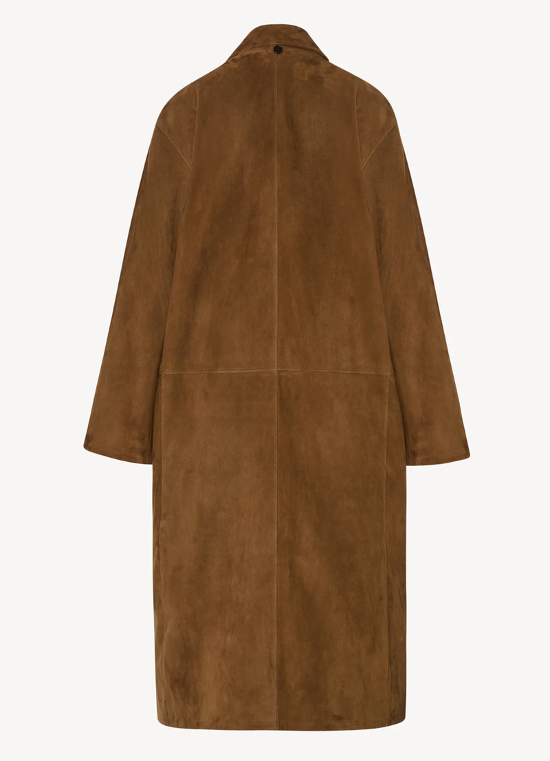 Serenis Coat in Suede