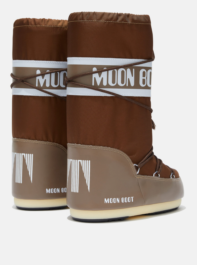 ICON BROWN NYLON BOOTS