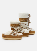 LAB69 ICON LOW BROWN SHEARLING BOOTS