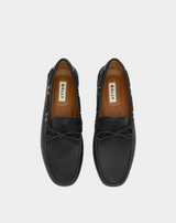 Clay Driver in Black Grained Leather