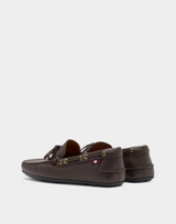 Clay Driver in Ebano Grained Leather