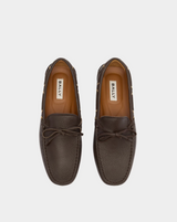 Clay Driver in Ebano Grained Leather