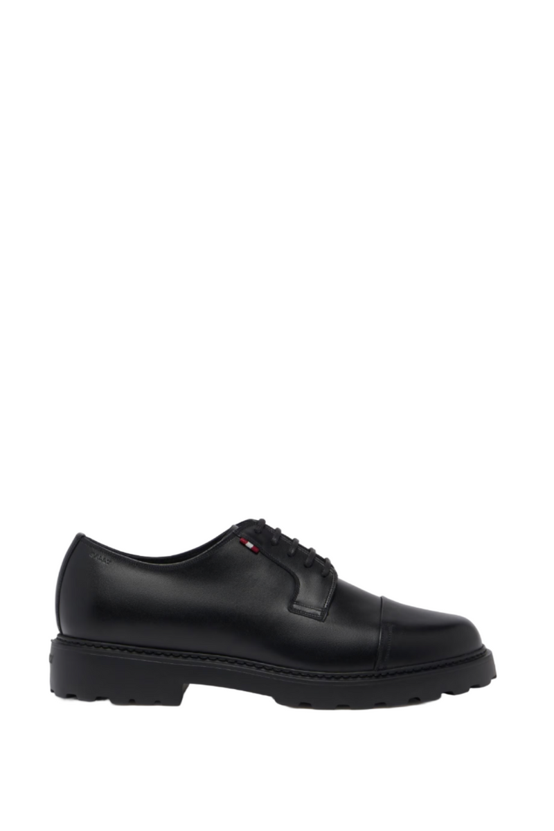Gusto Derby in Black Leather