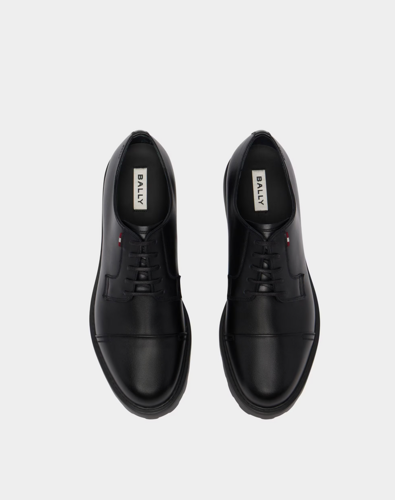 Gusto Derby in Black Leather