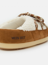 EVX BROWN SHEARLING MULES
