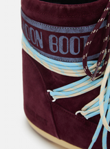 ICON LOW BURGUNDY SUEDE BOOTS