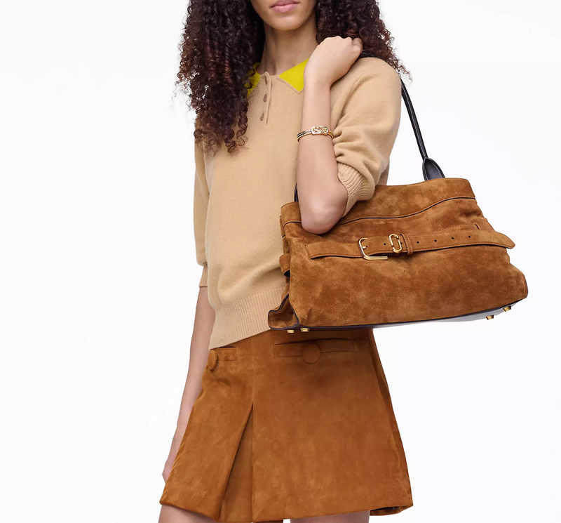 THE SUEDE DAKOTA SATCHEL