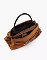 THE SUEDE DAKOTA SATCHEL