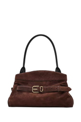 THE SUEDE DAKOTA SATCHEL