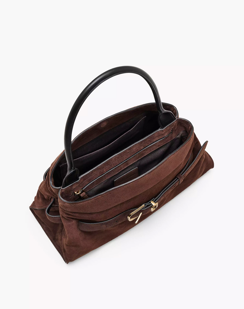 THE SUEDE DAKOTA SATCHEL