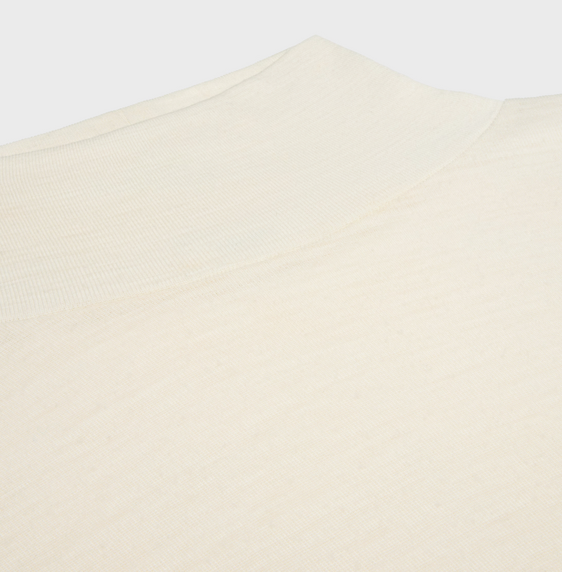 TURTLENECK TOP IN WOOL JERSEY