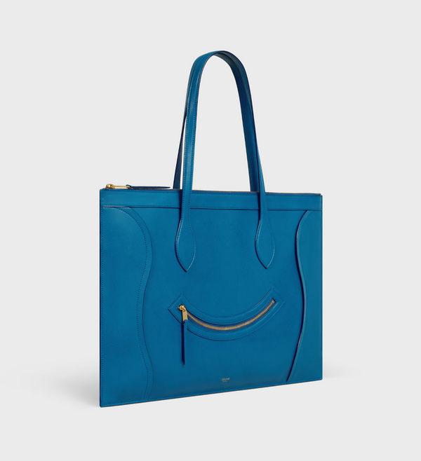 FLAT CABAS NEW LUGGAGE IN GLOSSY CALFSKIN