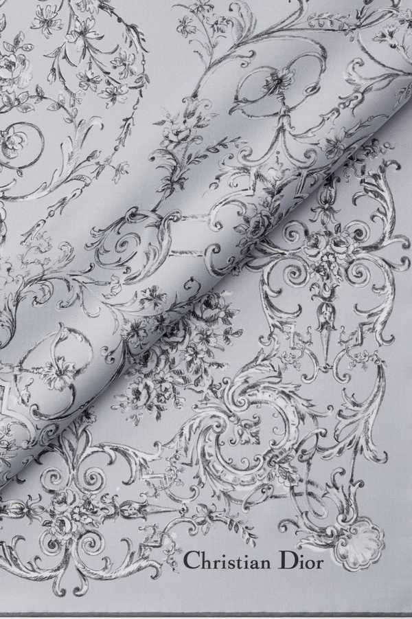 Dioresque Butterfly 90 Square Scarf