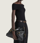 Medium Voyou bag in shiny leather