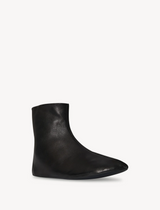 Stella Boot in Leather and Shearling