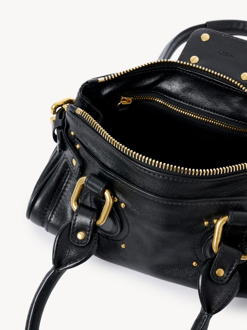 SMALL PADDINGTON BAG IN GRAINED LEATHER