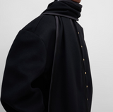 SCARF JACKET IN WOOL CLOTH