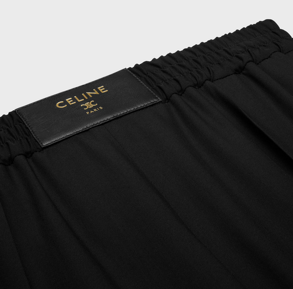 TROUSERS IN LIGHT WOOL CLOTH