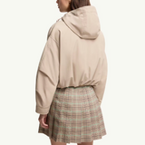 Eucalyptus Hooded Short Down Jacket