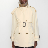 Short Lightweight Cotton Fitzrovia Trench Coat