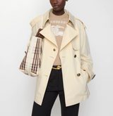 Short Lightweight Cotton Fitzrovia Trench Coat