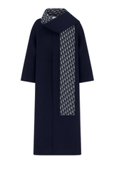 Coat with Scarf Collar