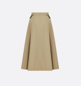 Mid-Length Flared Skirt