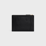MEDIUM POUCH IN GLOSSY CALFSKIN