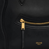 MEDIUM POUCH IN GLOSSY CALFSKIN