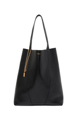 LARGE CHLOÉ SPIN TOTE BAG IN GRAINED LEATHER