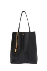 CHLOÉ SPIN TOTE BAG IN GRAINED LEATHER