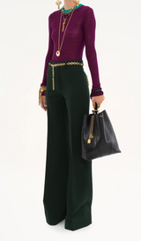 CHLOÉ SPIN TOTE BAG IN GRAINED LEATHER