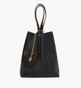 CHLOÉ SPIN TOTE BAG IN GRAINED LEATHER