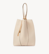 CHLOÉ SPIN TOTE BAG IN GRAINED LEATHER