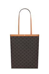 MEDIUM FLAT SHOPPER IN TRIOMPHE CANVAS