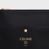 SHARP POUCH IN SMOOTH LAMBSKIN